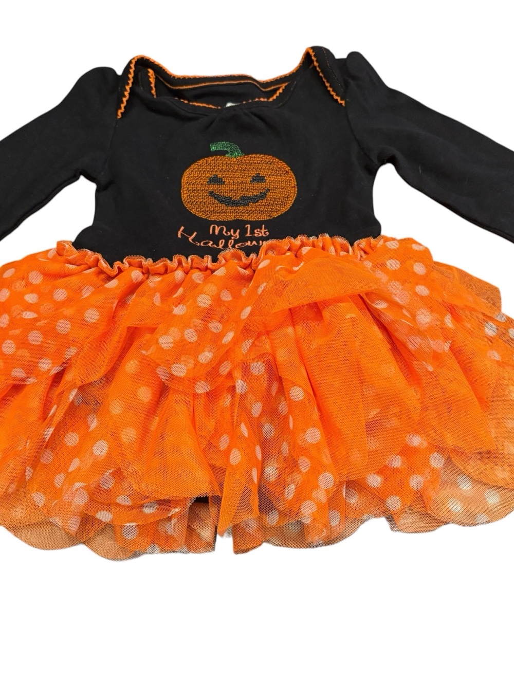 NWOT Koala Kids, 6-9M “My first Halloween” Tutu Dress